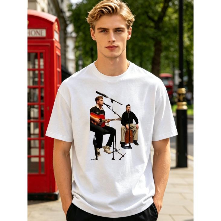 2026 New Model D Ecember 0 Band T Shirt Unisex Acoustic Studio Session Graphic Tee Retro Boy Band Rehearsal Photo Print T Shirt Casual Short Sve