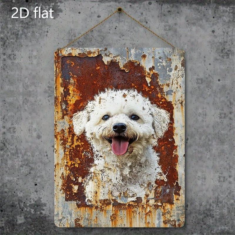 Retro Metal Paintings, Furniture, Living Room Decoration 20x30cm