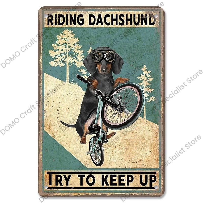 

Таблички для домашних животных, таксы, винтажные металлические пластины для напитков, кофе, вина, книги для чтения, металлические жестяные знаки, настенный декор для бара, зоомагазина, дома 20x30cm