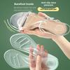 Arch Seven-point Pad Ladies Soft Self-adhesive Adjustment Size Insole Arch Support Shock Absorption and Anti-slip Half Size Insole