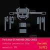 For Lexus GX 460 600 - Car Interior Center Console Transparent TPU Protective Film Anti-scratch Sticker