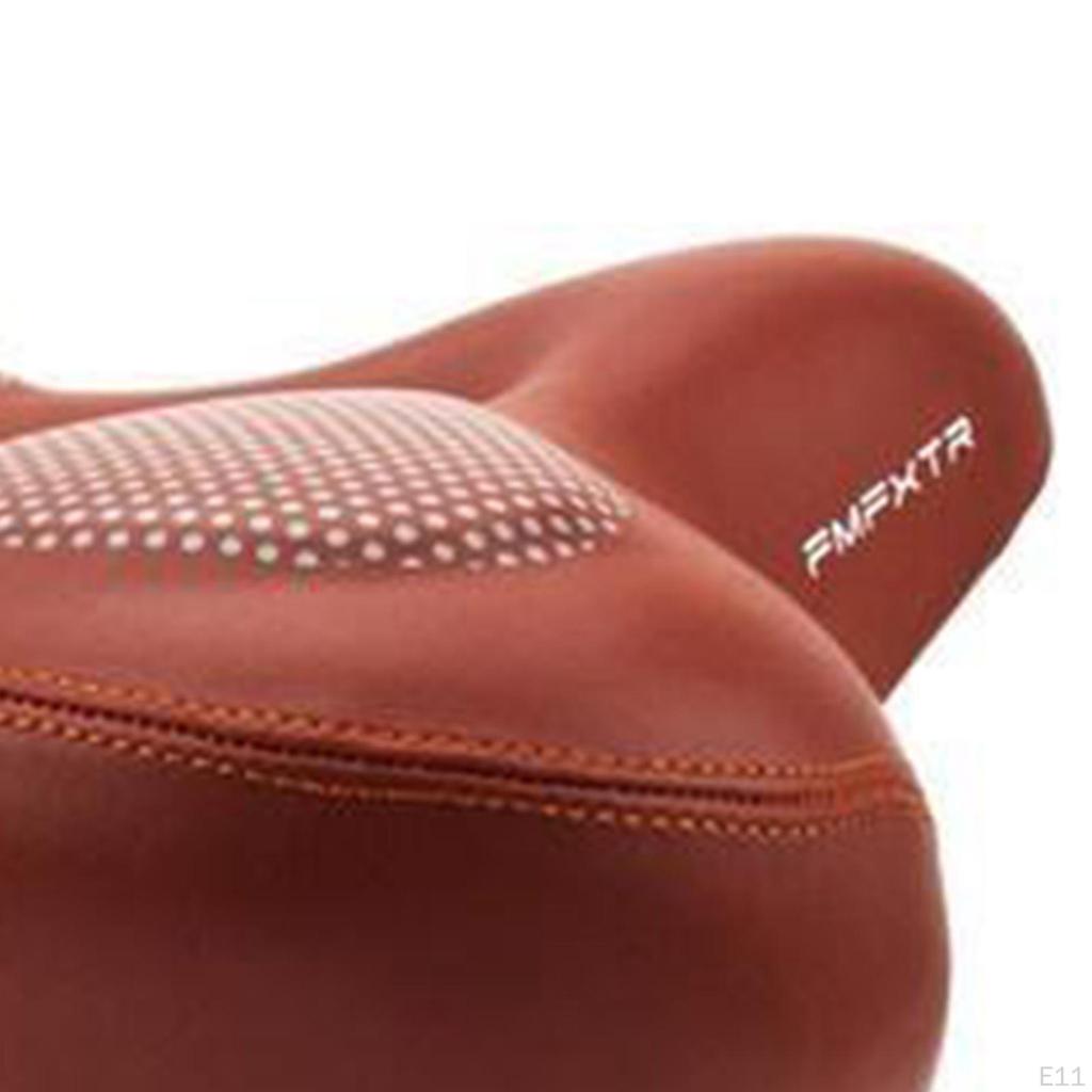 Gepolsterter Sattel PU-Ledersitz mit abnehmbarem Sattel für Fahrrad