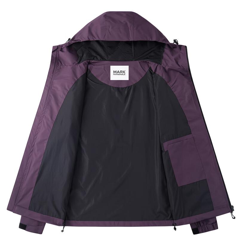 MARK FAIRWHALE Unisex Hooded Windbreaker Jacket