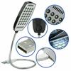 Metal Flexible Mini Reading Light Usb Charging 360 Degree Rotation High-brightness 28-led Heads Lightweight Portable Lamp For Laptop