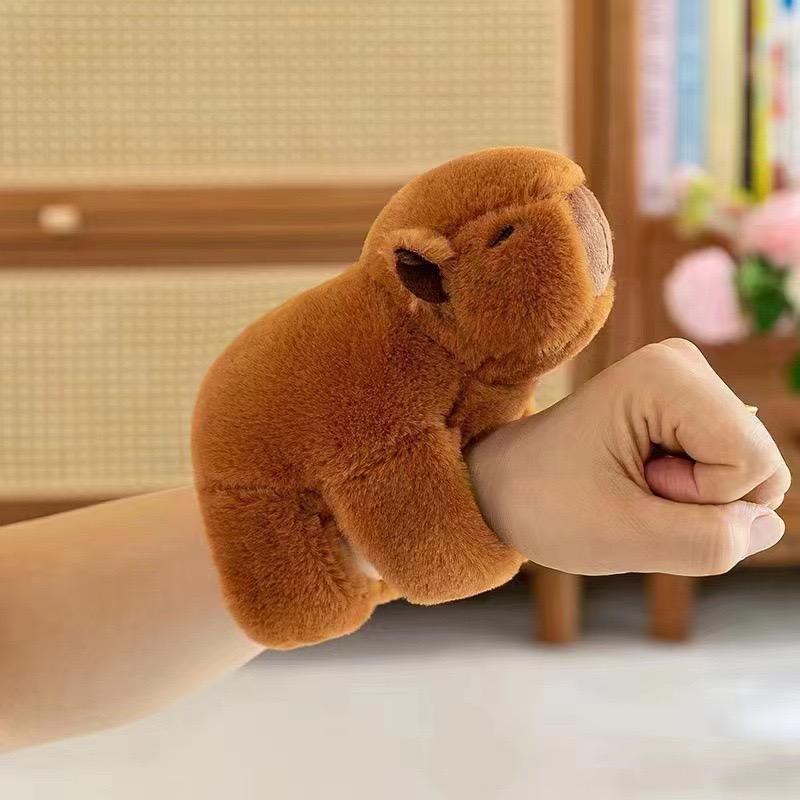 23cm Capybara Plush Simulation Capibara Anime Fluffty Toy Cute Doll Stuffed Animals Soft Doll Plush Christmas Thanksgiving Gift