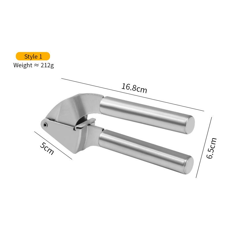 

Пресс для чеснока из нержавеющей стали, Ручная машина для чистки чеснока, Машина для измельчения чесночного пюре, Машина для выжимания имбирного сока, Кухонная утварь One Size