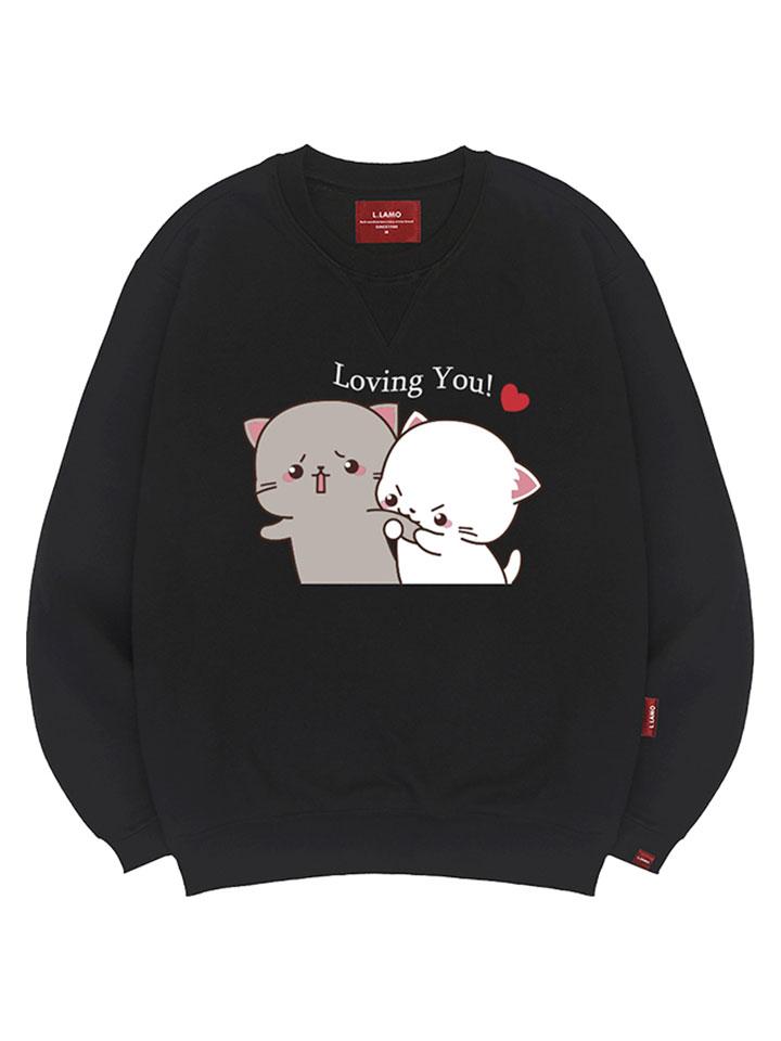 Ellamo Loving You Sweatshirt Unisex Plus Size S~4Xl (Type A)