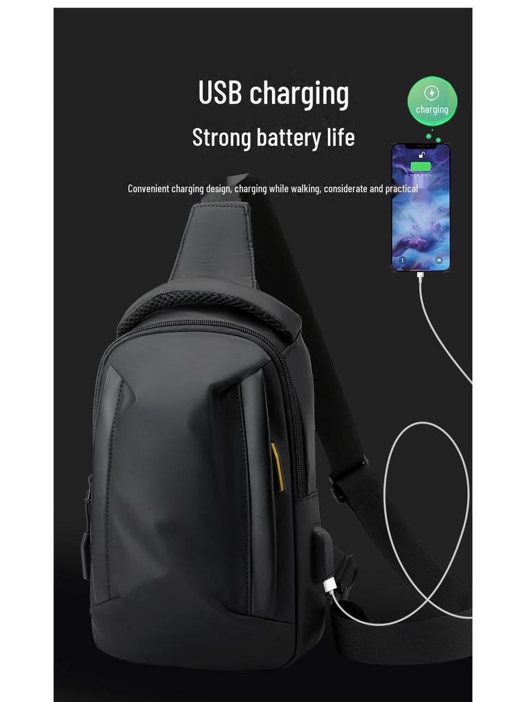 High-End Multifunctional Shoulder & Chest Bag for Men and Women - Trendy Travel Messenger Bag