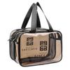 Double-Layer Wet/Dry Large-Capacity Transparent PVC Makeup Travel Bag