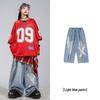 Boys' & Girls' Trendy Hip Hop Dance Outfit Set – Street Style Performance Wear for Kids