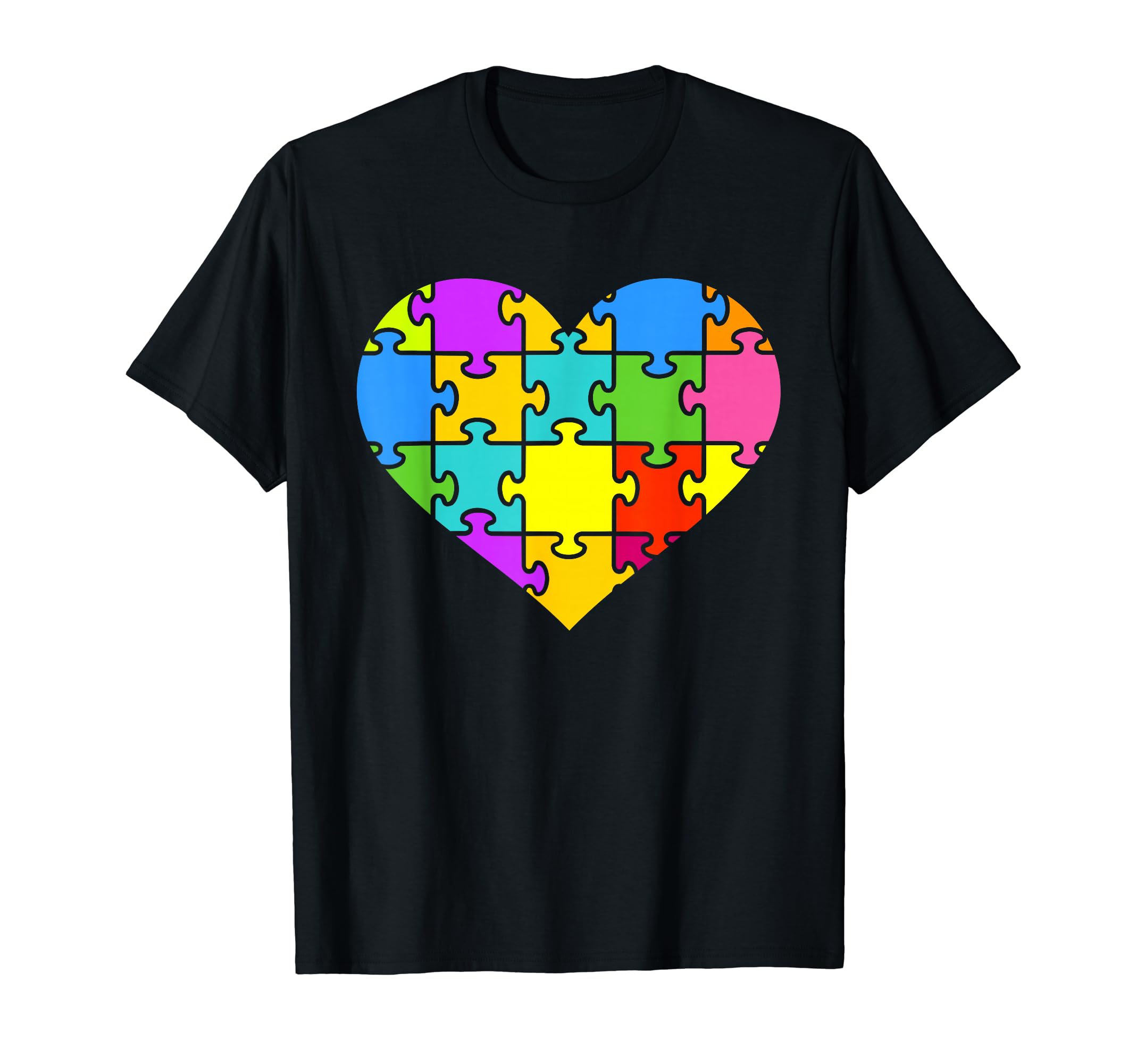 

Jigsaw Puzzle Heart T-Shirt