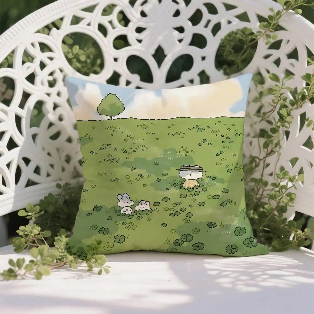 Adorable Nature Art Pillowcase, Elegant Style & Whimsical Design, Multi-Size Options, Perfect Gift for Kids & Home Lovers