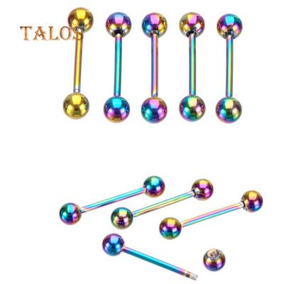 9 Sztuk Mieszane Style Wargi Nippleongue Bar Brzana Pierścień Labret Body Piercing Biżuteria es Wisiorek