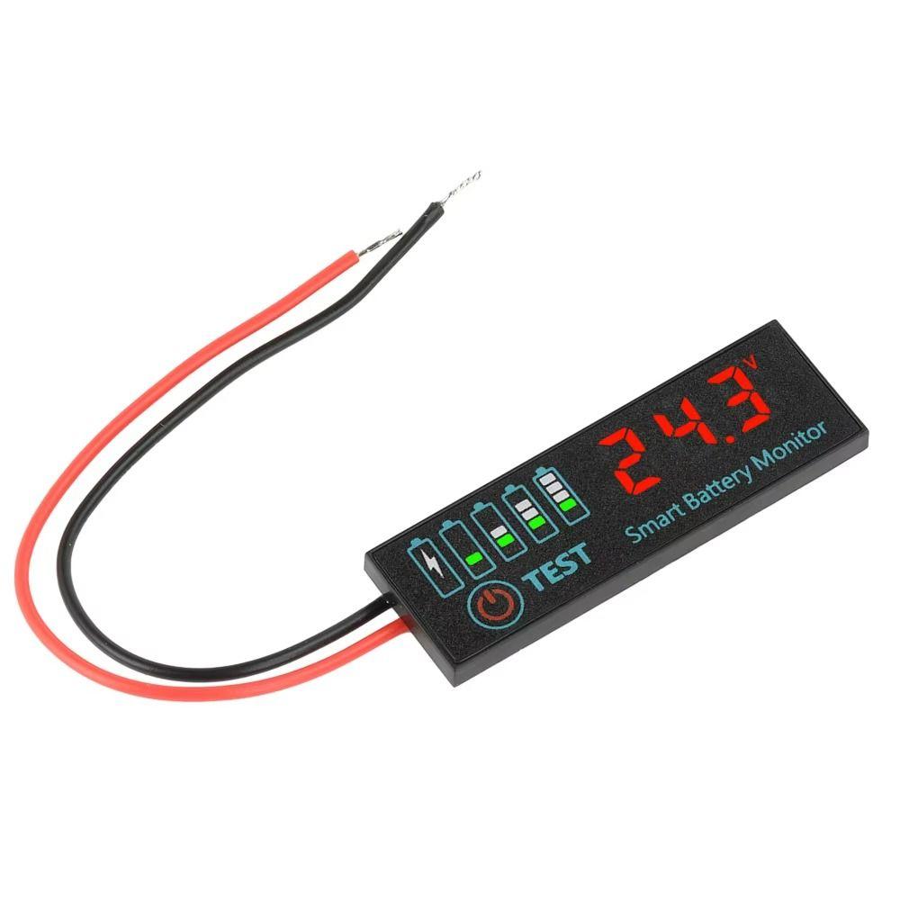 1Pcs Meter Module Lead Acid Battery Tester LED Display Battery Charging Tester  Electronic