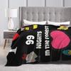 99 Nights in The Forest  Flannel Blankets for Living Room Airplane Travel Comfortable Bedspread Sofa Bed Cover