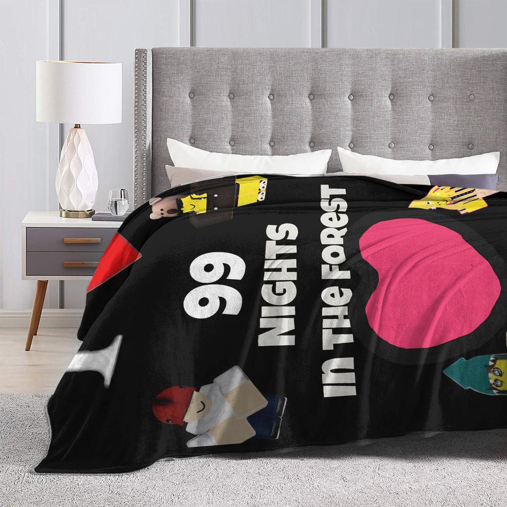 99 Nights in The Forest Flannel Blankets for Living Room Airplane Travel Comfortable Bedspread Sofa Bed Cover