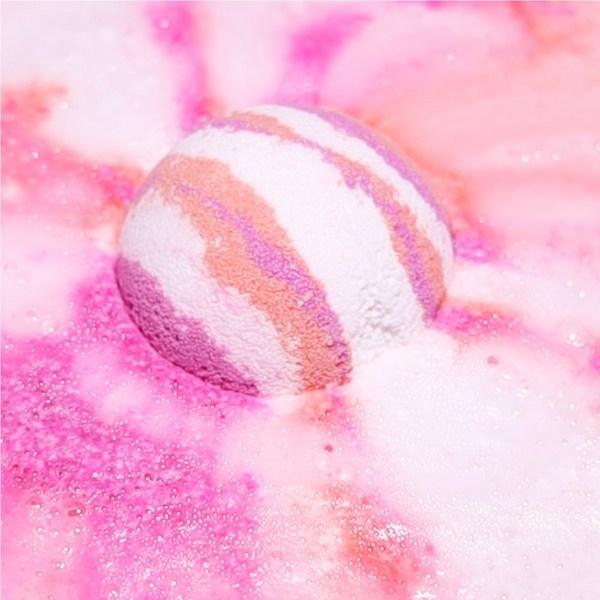 Corecos Bubble & Pop Rosarium Badebombe Rosenduft, 220 g, 2 Stück