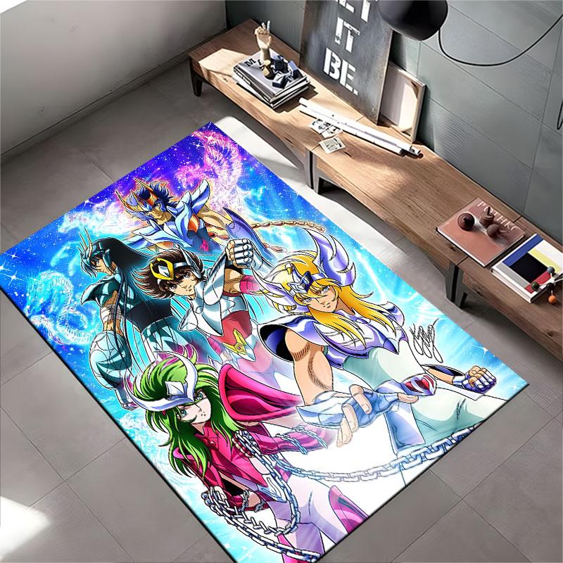 Anime Warriors Cosmic Battle suitable as a non-slip mat for the living room or bedroom sofa