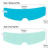 Motorcycle Helmets Rain & Fog Protection Film Fog Resistant Helmets Cover Motorcycle Accessories Upgrades for Safe Ridings