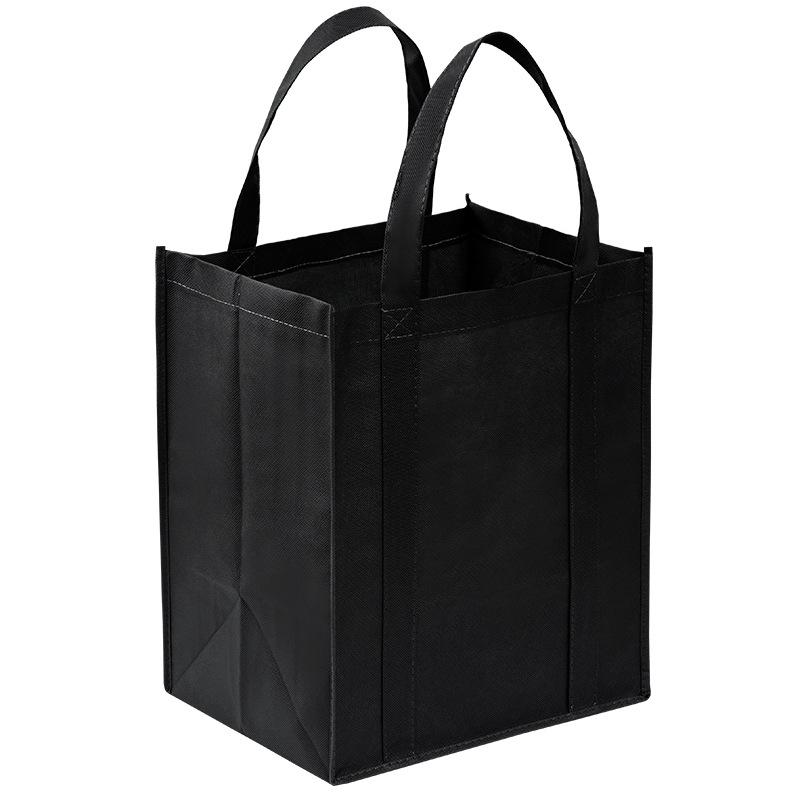 Large Capacity Shopping Bag Foldable Female Tote Bag Non-Woven Fabric Eco Bag Reusable Pouch Travel Storage Handbag Organizer