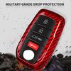 for Toyota key fob cover Carbon Fiber Key Shell for Toyota Venza RAV4 Land Cruiser Fortuner Mirai  Collora Smart Key Case 2023