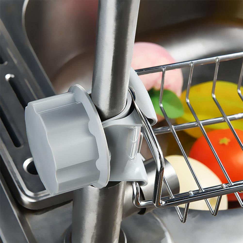 Stainless Steel Faucet Hanging Sink Storage Rack for Bathroom Kitchen