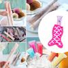 5Pcs Sicle Holder Bags Mermaid Ice  Sleeves Freezer Reusable Neoprene Sicle Covers for Summer