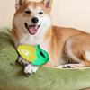 Yousheng Dog Teething Toy Cute Corn Carrot Eggplant Bite-Resistant Chew Toy Soft Vegetable Toy Exercise Training Interactive Toy for Small Large Dogs