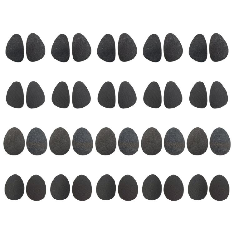 10Pcs Shoe Pads Nonslip Adhesive Soles Protector Patches for Dance Shoes and High Heels Footwear Enhances Durability