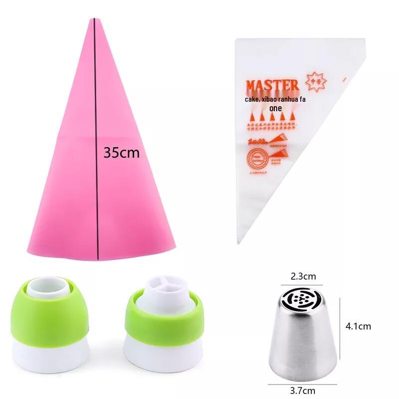 Edelstahl Spritztüllen-Set