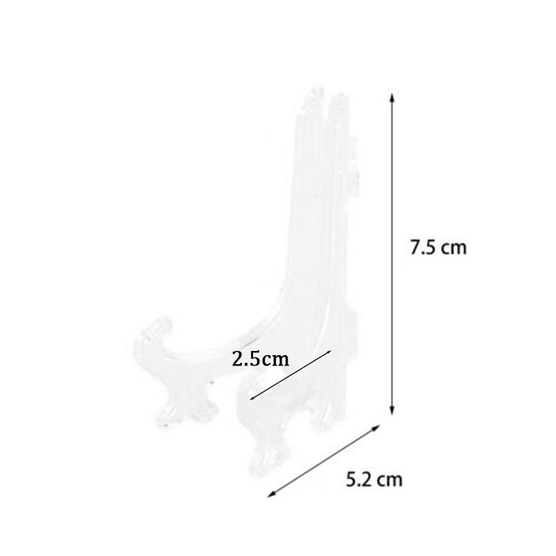 Holder Display stands Decoration Accessories Multi-purpose Transparent Ornaments Plates Folding Bracket Frames Medals
