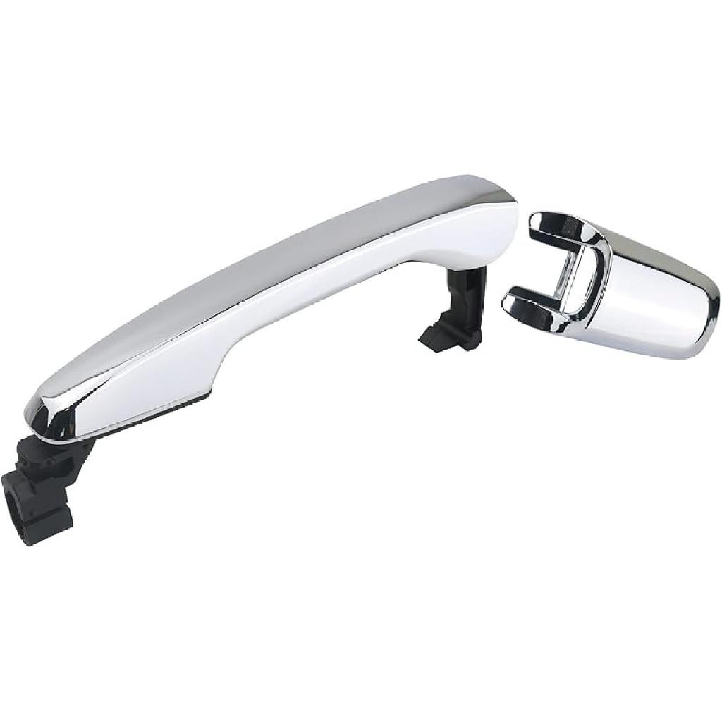 TQPONLY Exterior Door Handle Compatible With 2011-2015 Ford Explorer Edge,Front Outside Driver Side With Key Hole | Replaces BA1Z78218A14A