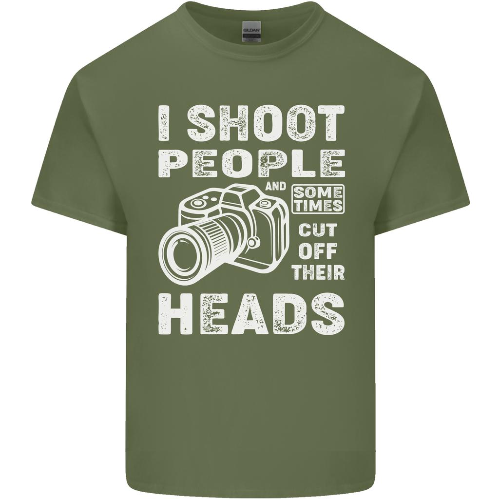 Photography I Shoot People Photographer Unisexs Light Cotton TShirt