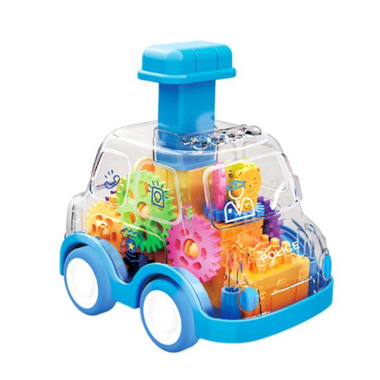 Drücken, um Spielzeugauto zu fahren, keine Batterie erforderlich, Heimkindergarten-Babyspielzeug