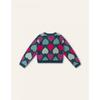 Oilily Be Heart Jacquard Cardigan Okifecg003a 731