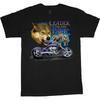 Biker Wolf T Shirt Mens Clothing Apparel S