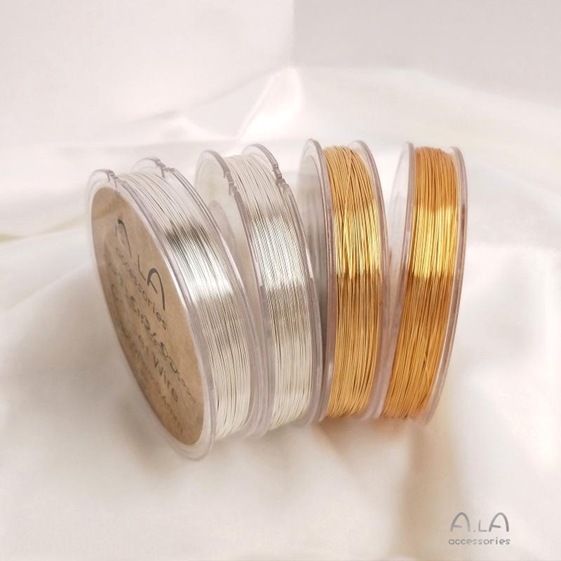 14K Gold-Filled Soft Copper Wire for DIY Jewelry Making