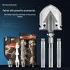 Folding Multifunctional Outdoor Entrenching Shovel - Manganese Steel Military & Camping Tool