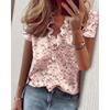 Long-Sleeved Ruffled Shirt for Women Long Sleeves Ruffles V-neck Shirt Shirt