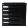 Deli 9773 5-Layer A4 Desktop File Cabinet with Drawers