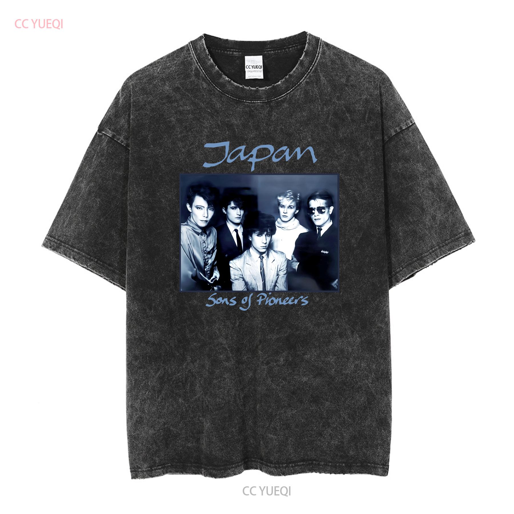 

VINTAGE 1981 JAPAN DAVID SYLVIAN ROCK POST PUNK TOUR CONCERT PROMO T SHIRT vintage Washed graphic Slightly designer clothes S