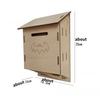 Wooden Bat House Outdoor Garden Shelter Natural Animal Habitat For Farmer Gardener Nature Lover Backyard Orchard Wildlife Nest