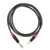 3.5mm To 6.5mm Male-to-Male Audio Cable for Live Broadcast, Speaker Mixer, Electric Guitar, and Keyboard Connection