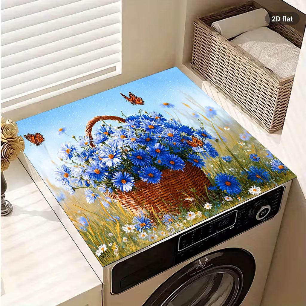 1Pcs Rubber Drying Mat With Flat Country Style With For Coffee Shop Restaurant Kitchen Carpet Tableware Durable Diatom Mud Table
