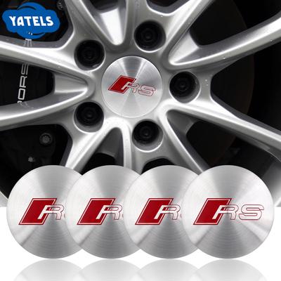 Set of 4 trim stickers for wheel center hub caps covers 60 mm self adhesive MercedesBenz emblems logo