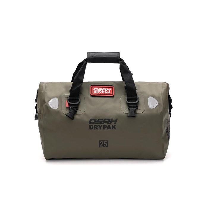 [Osah] Drypak Universal 25L Drift Duffel Bag DB-200Waterproof, Seat, and Shoulder BagOliver Green, 45 x 27 x 25 cm
