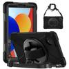 Heavy Duty PC Armor Case for Redmi Pad SE 8.7 360 Rotating Stand Strap Cover for Redmi Pad SE 4G 8.7 inch