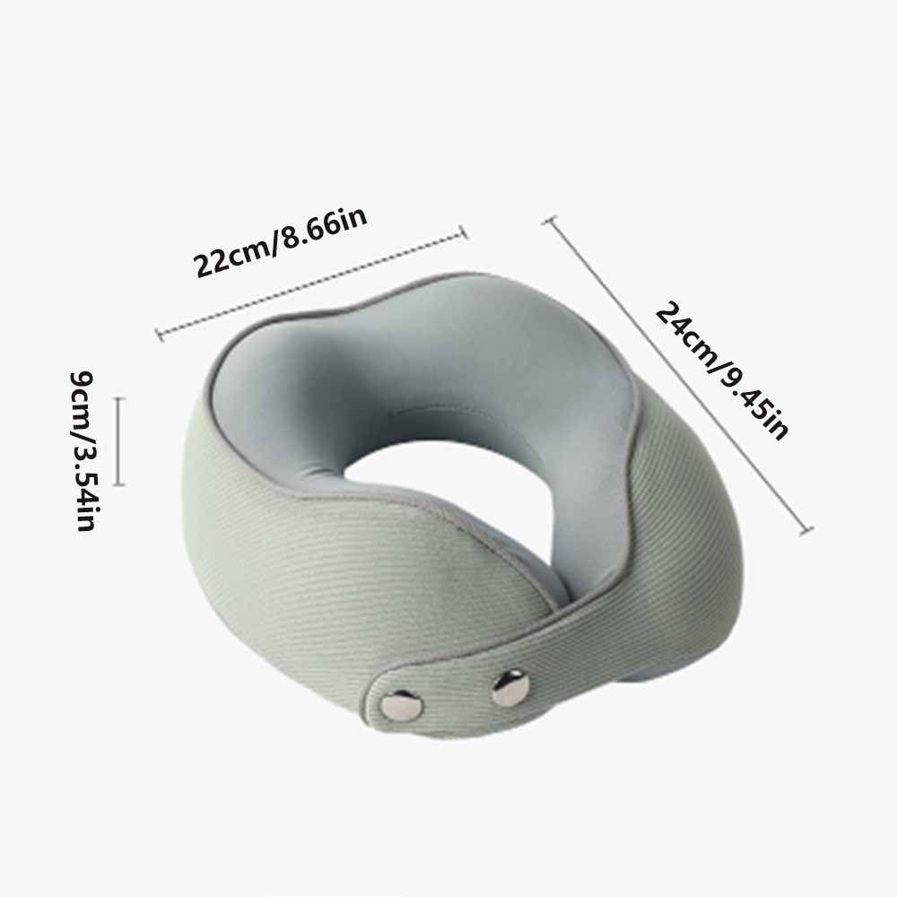 Portable Neck Pillow Multi-functional U-shaped Design Travel Pillow Comfort Support Soft Material U Shape Pillow