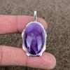 Sage Amethyst Gemstone Handmade 925 Sterling Silver Jewelry Pendant 1.97" KKG-364