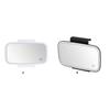Car Mirror Sun Visor Universal Lighted Makeup Touchscreen Vanity Mirrors Clip-on Travel Accessories Cosmetics Black